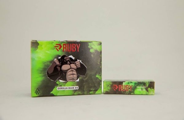 RUBY CARTS GORILLA GLUE FLAVOR