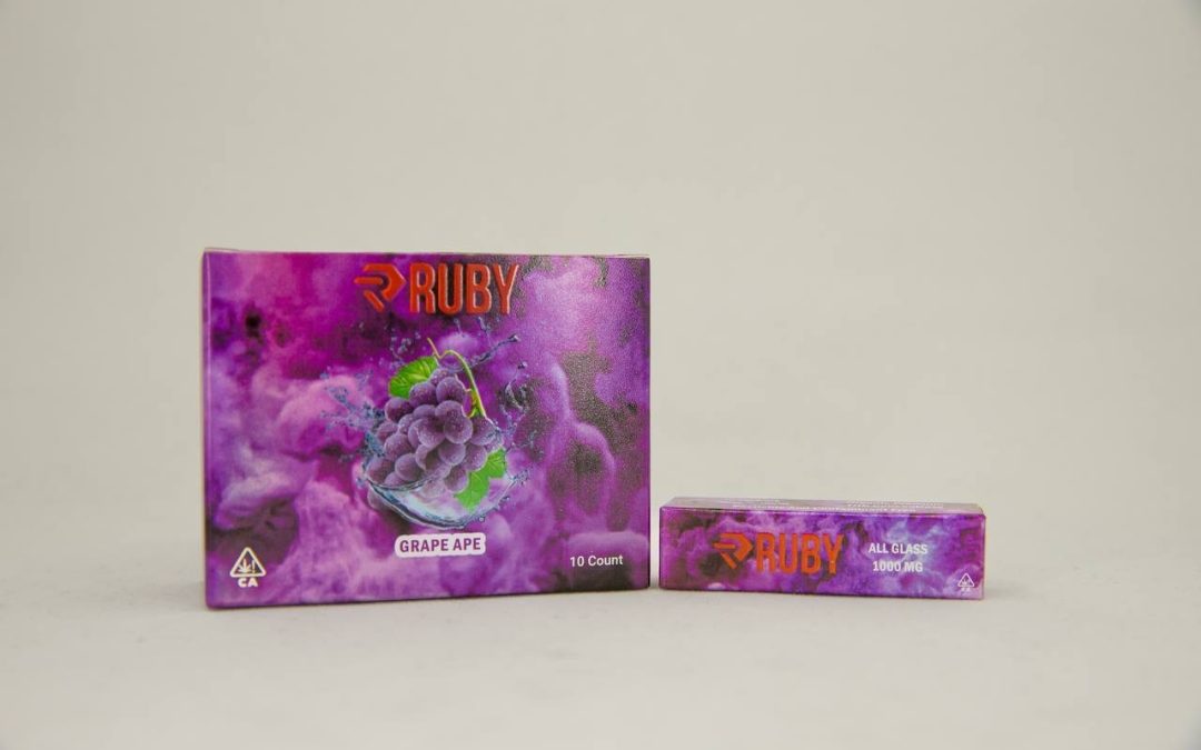 RUBY CARTS GRAPE APE FLAVOR