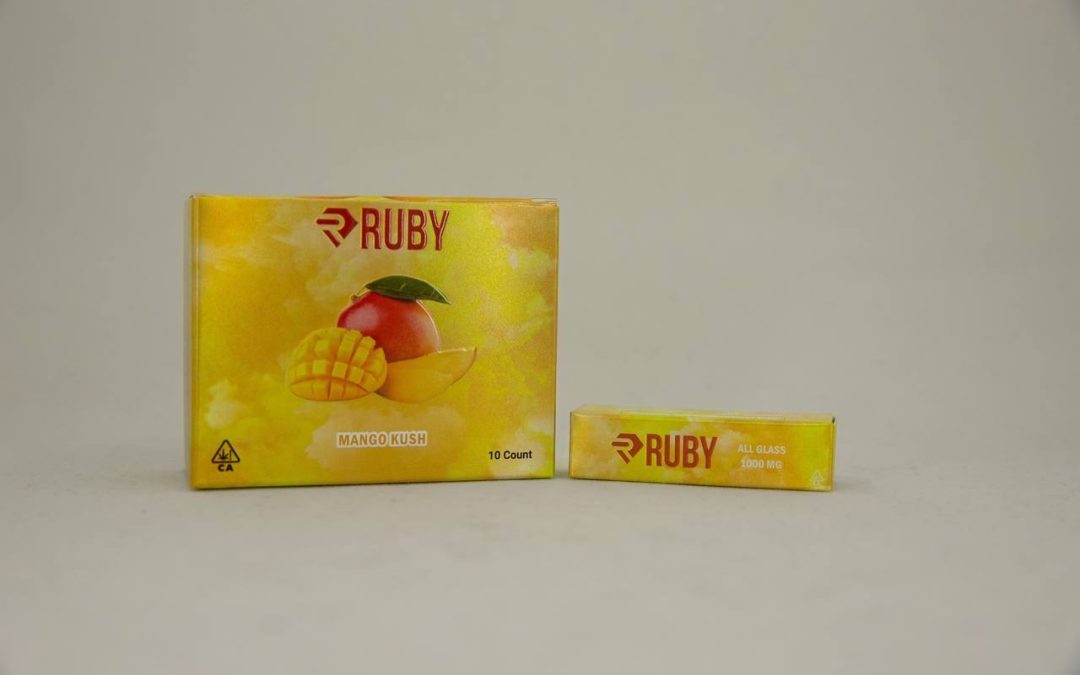 RUBY CARTS MANGO KUSH FLAVOR