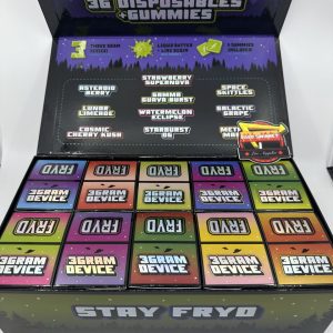 New FRYD 3G Disposables+Gummies