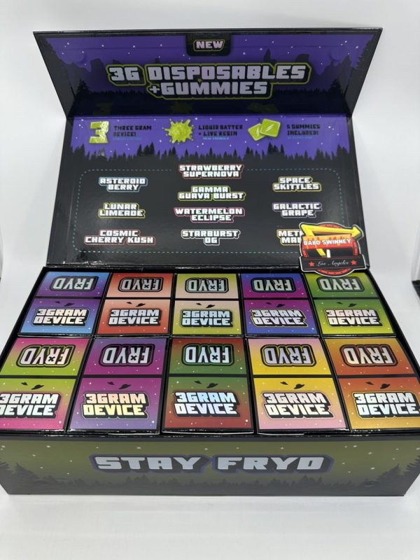 New FRYD 3G Disposables+Gummies